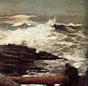 Winslow Homer Driftwood painting